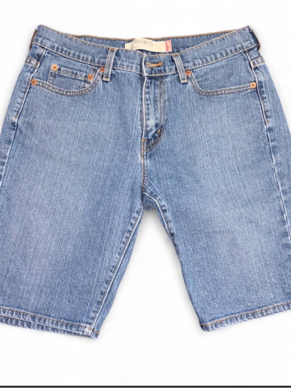 Levi's Light Blue Denim Jean Shorts